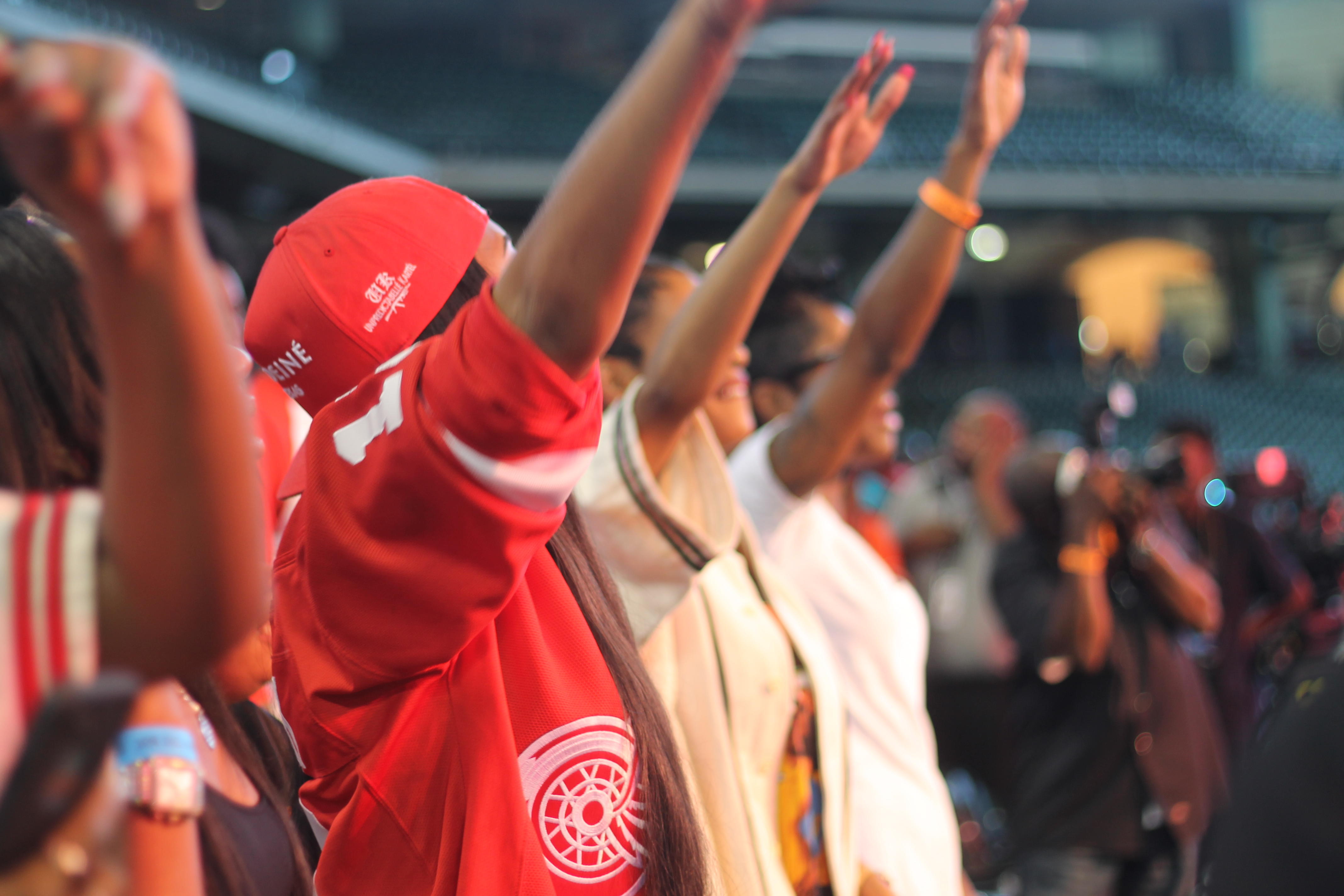 Houston Fit Family Fest Crowd Shots