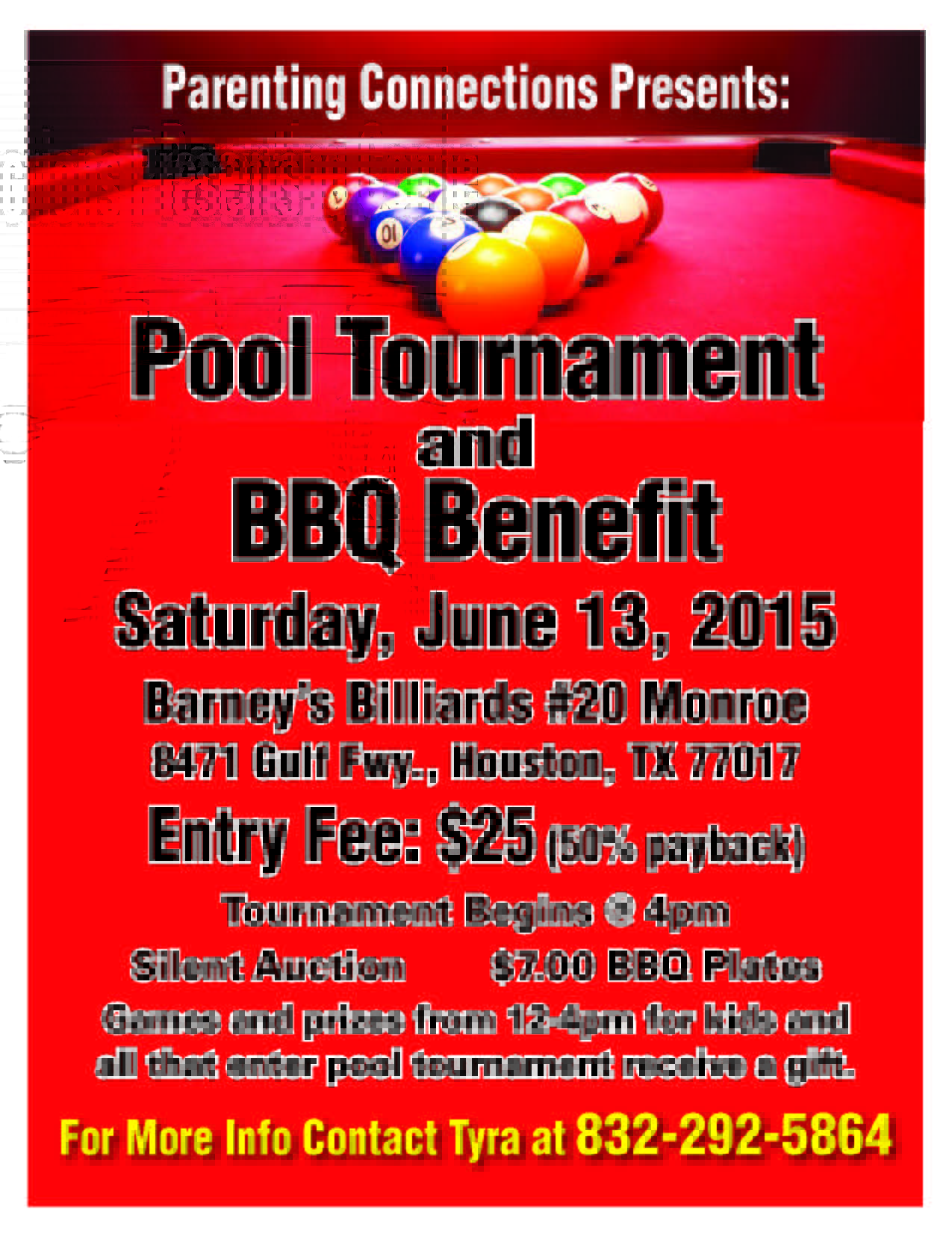 Charity Pool Tournament