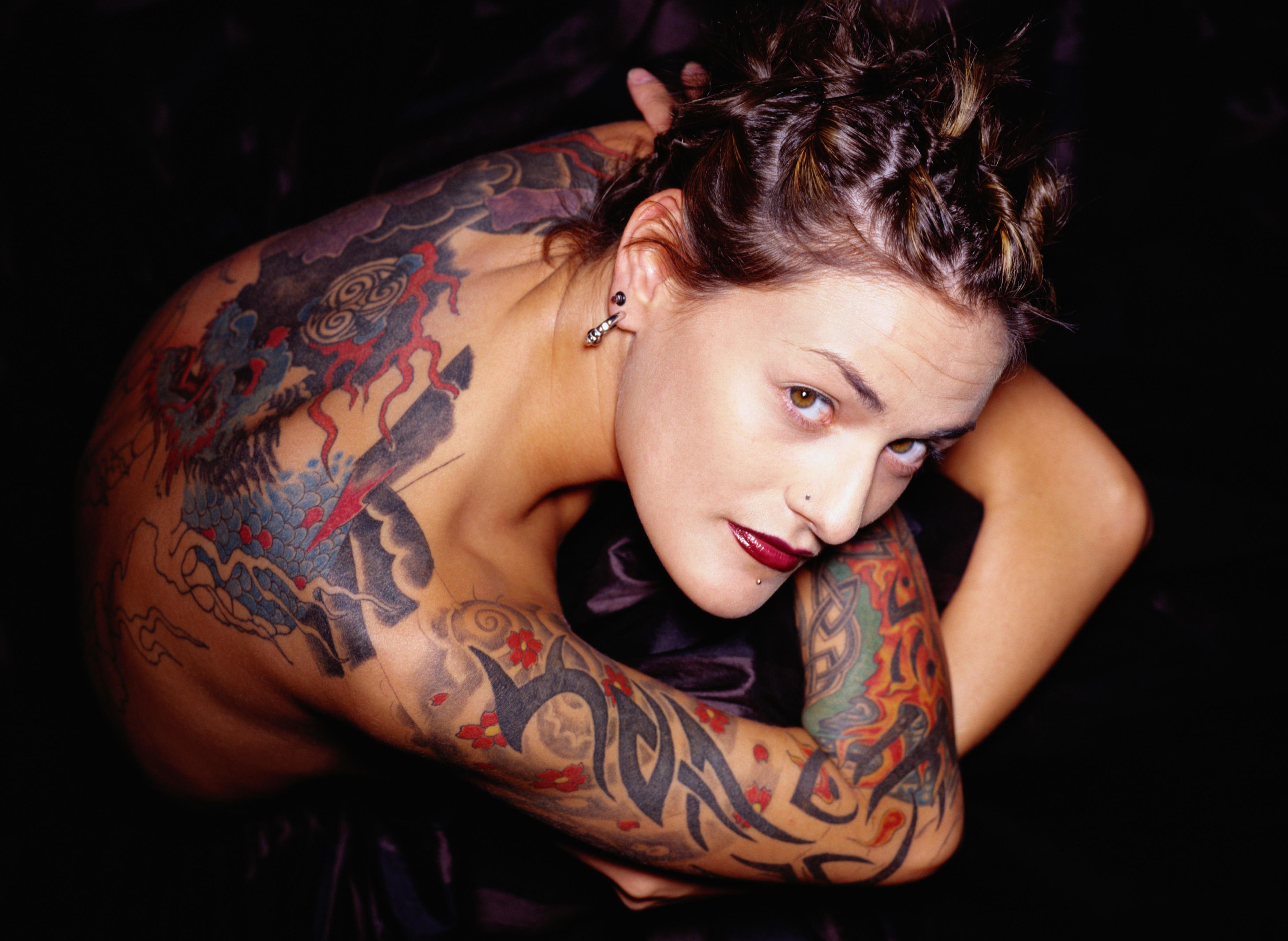 Tattooed Woman