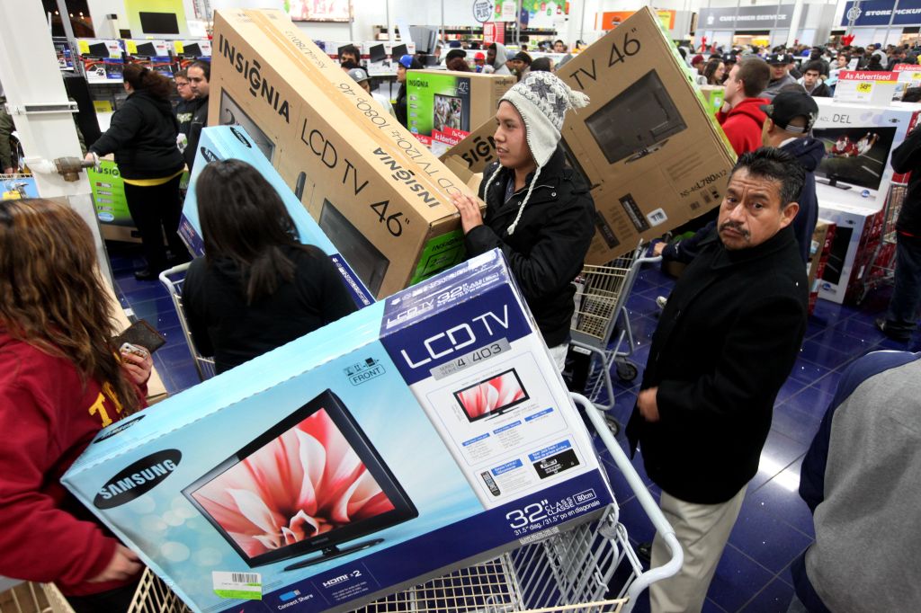 'Black Friday' Marks Start Of Holiday Shopping Season