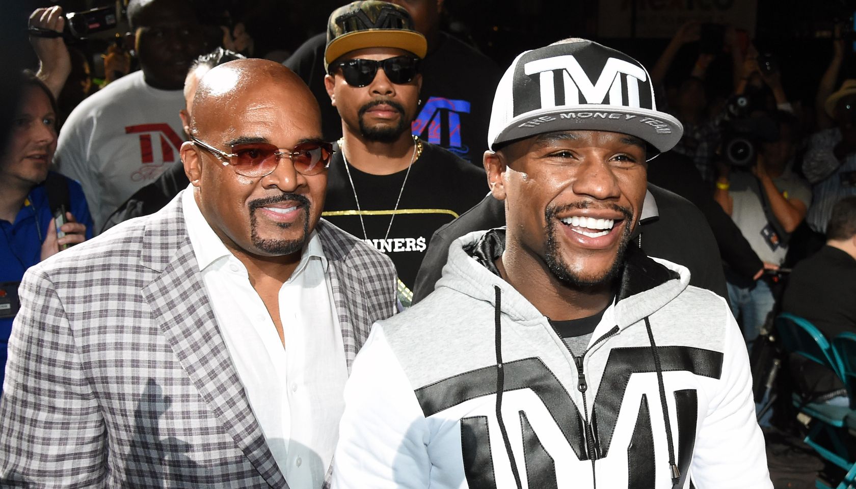 Floyd Mayweather Jr. v Manny Pacquiao - Mayweather Arrival