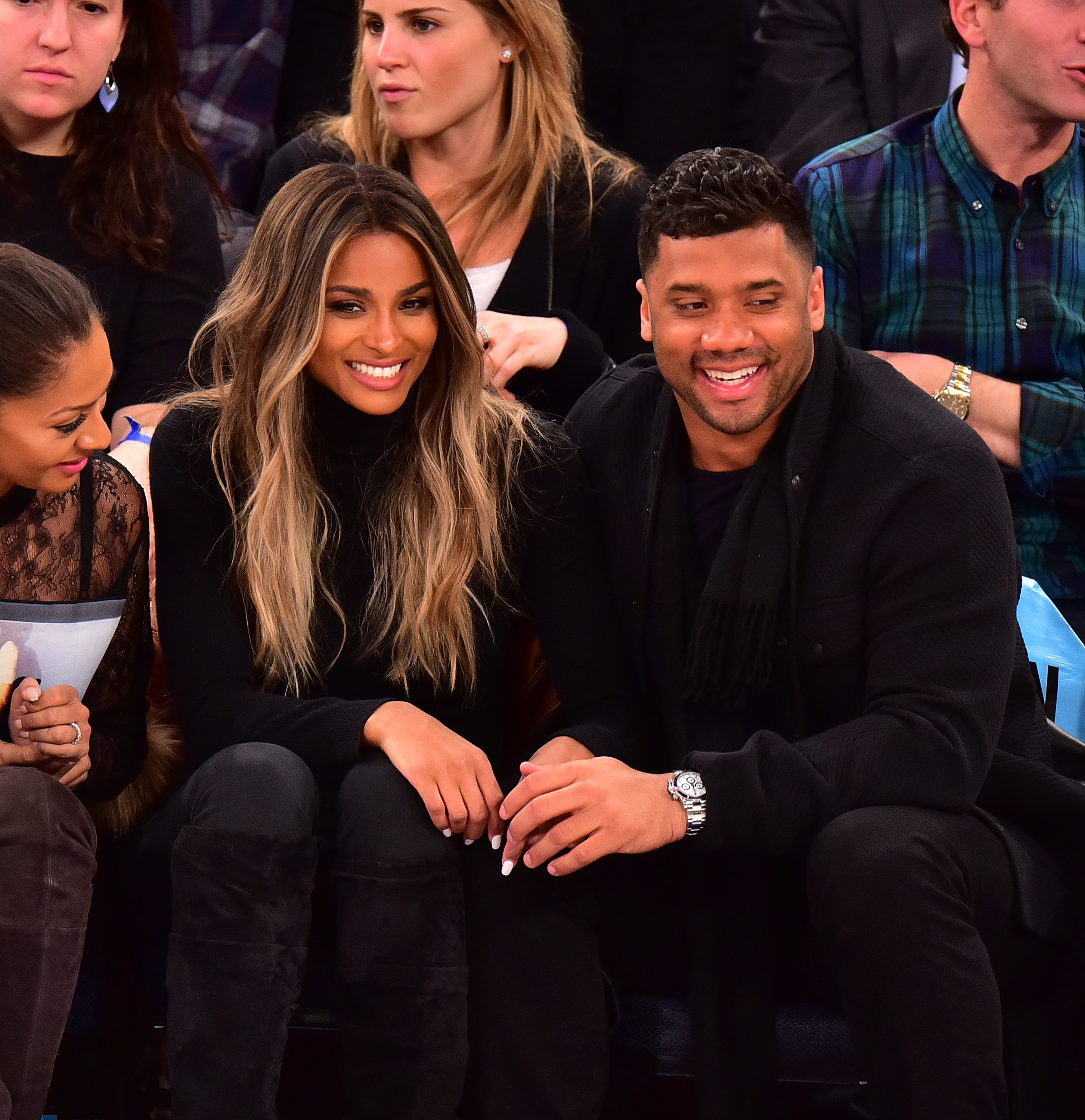 Celebrities Attend The Washington Wizards Vs New York Knicks Game - February 09, 2016