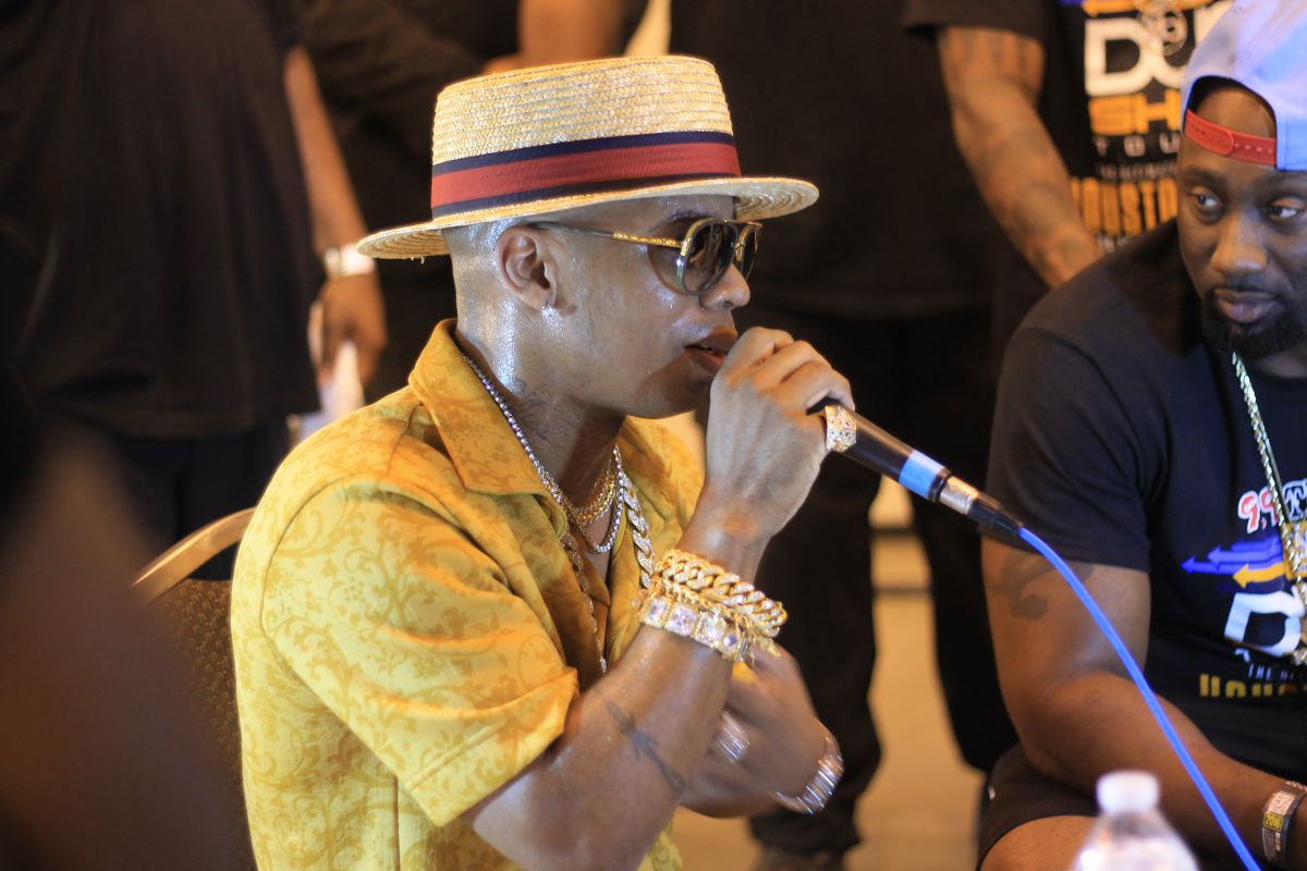 Plies at 97.9's Dub Car Show