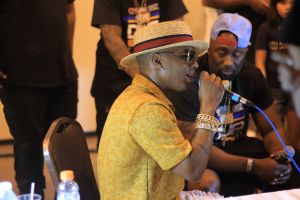 Plies at 97.9's Dub Car Show