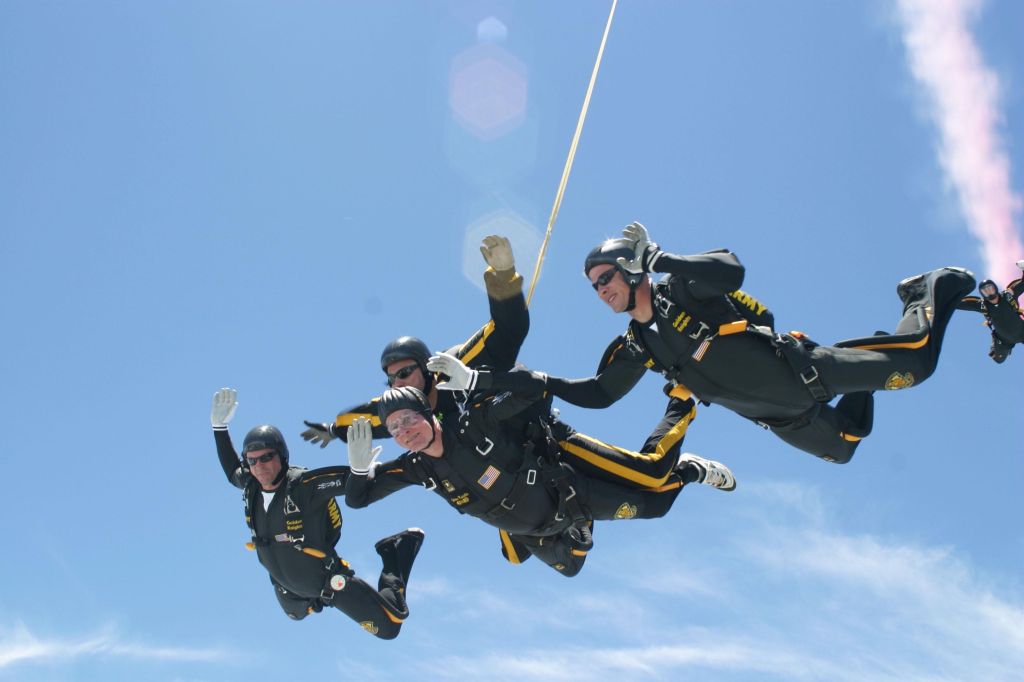 Former President Bush Celebrates 80th Birthday With Jump
