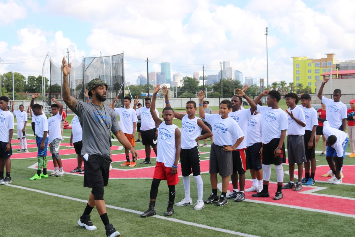 DJ Hayden "Play Your Heart Out" Football Campetition