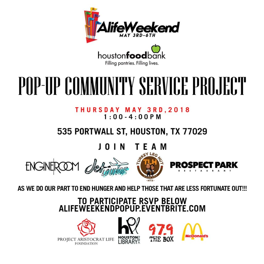 A-Life Weekend Community Service