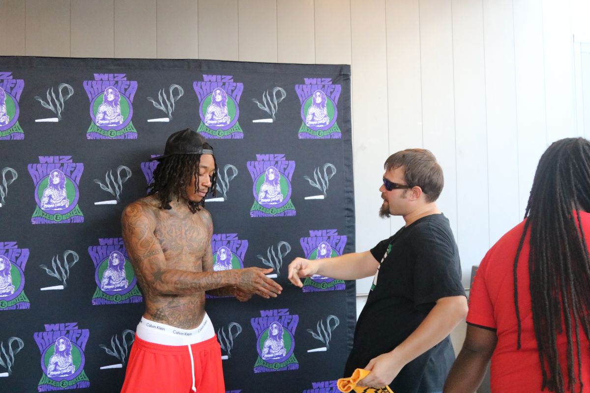 Wiz Khalifa Dazed & Blazed Meet & Greet