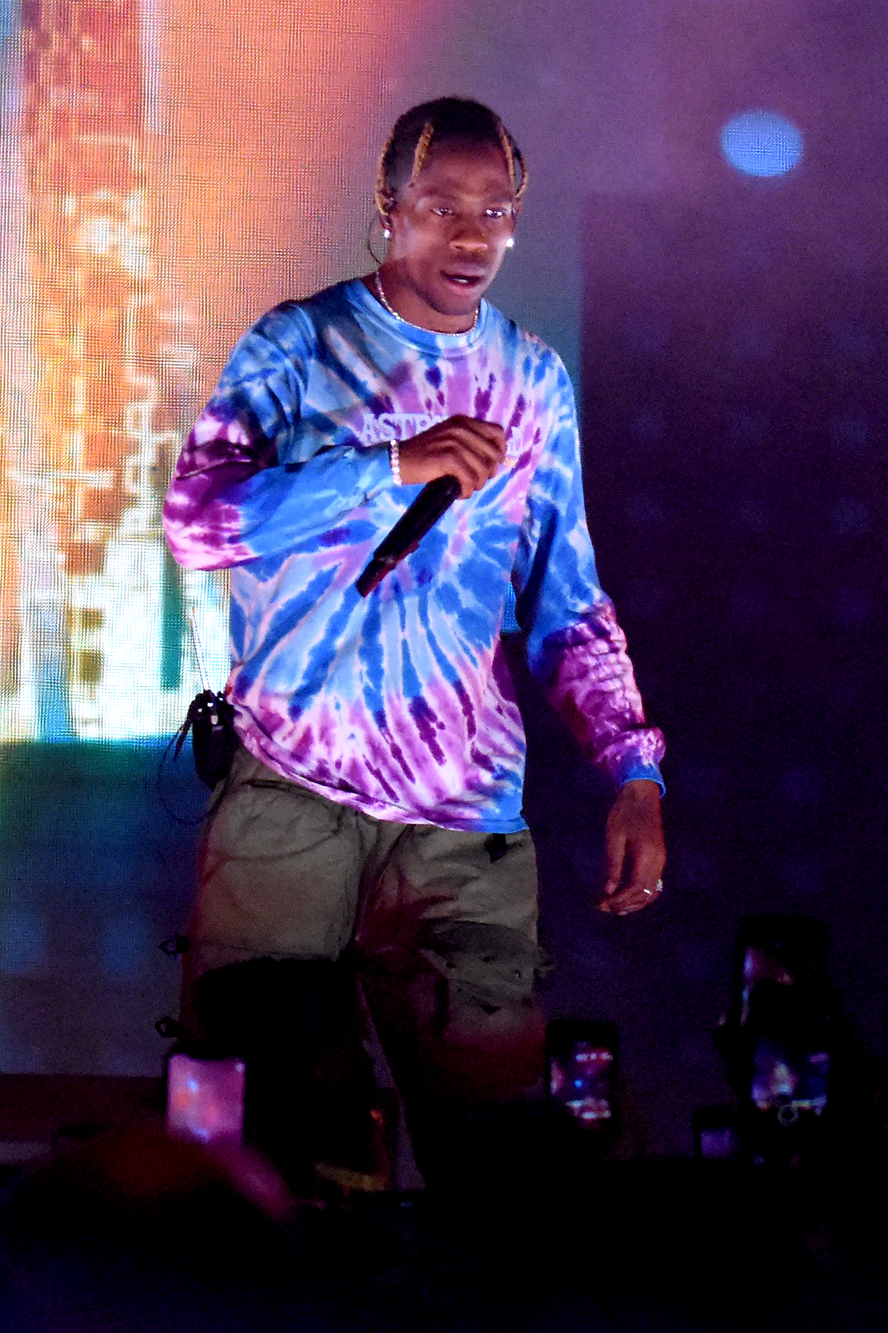 Travis Scott Performs in Chicago on the Astroworld Tour