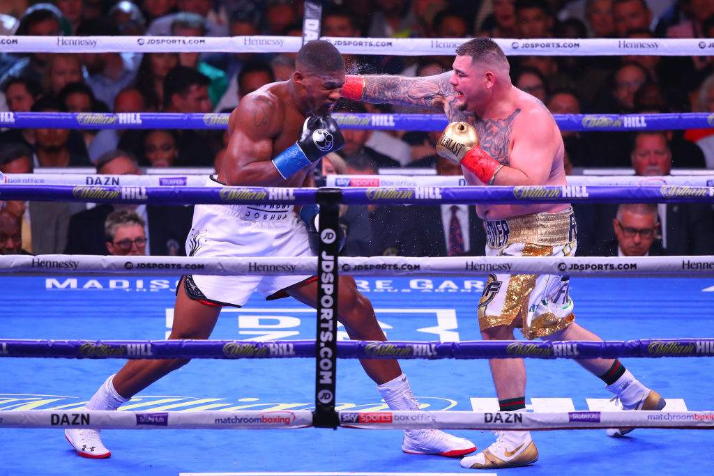 BOXING: JUN 01 Anthony Joshua v Andy Ruiz Jr
