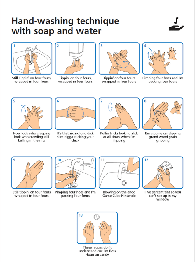 Wash Your Hands Meme Generator