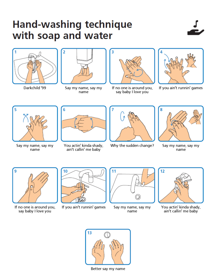 Wash Your Hands To Say My Name