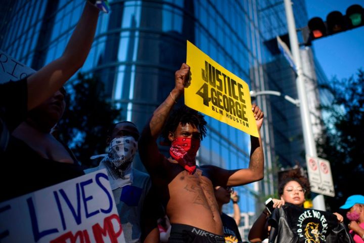 George Floyd Protest - Houston