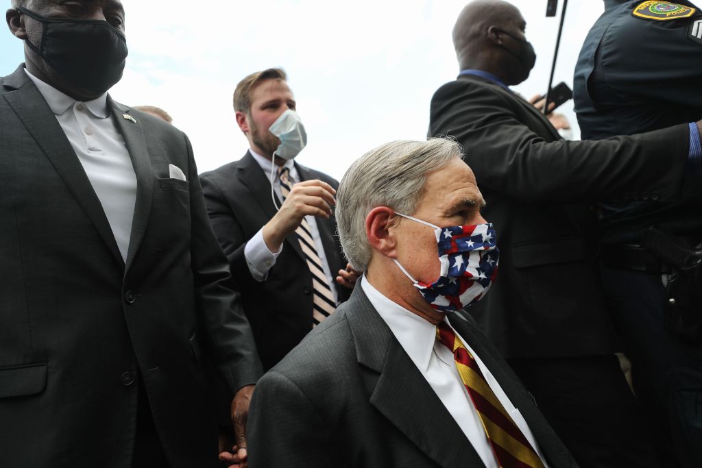 Public Memorial For George Floyd Held In Houston