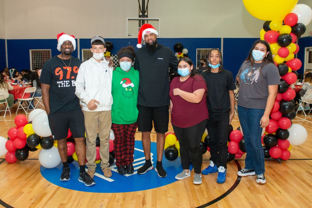 Slim Thug and Checkers Holiday Surprise at Boys & Girls Club