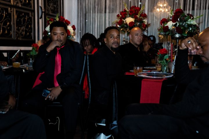 Lil Keke (LGND) Listening Party Dinner @ Five Central Houston Texas Feb 2022