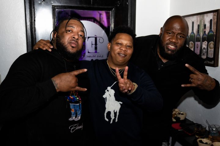 Lil Keke (LGND) Listening Party Dinner @ Five Central Houston Texas Feb 2022