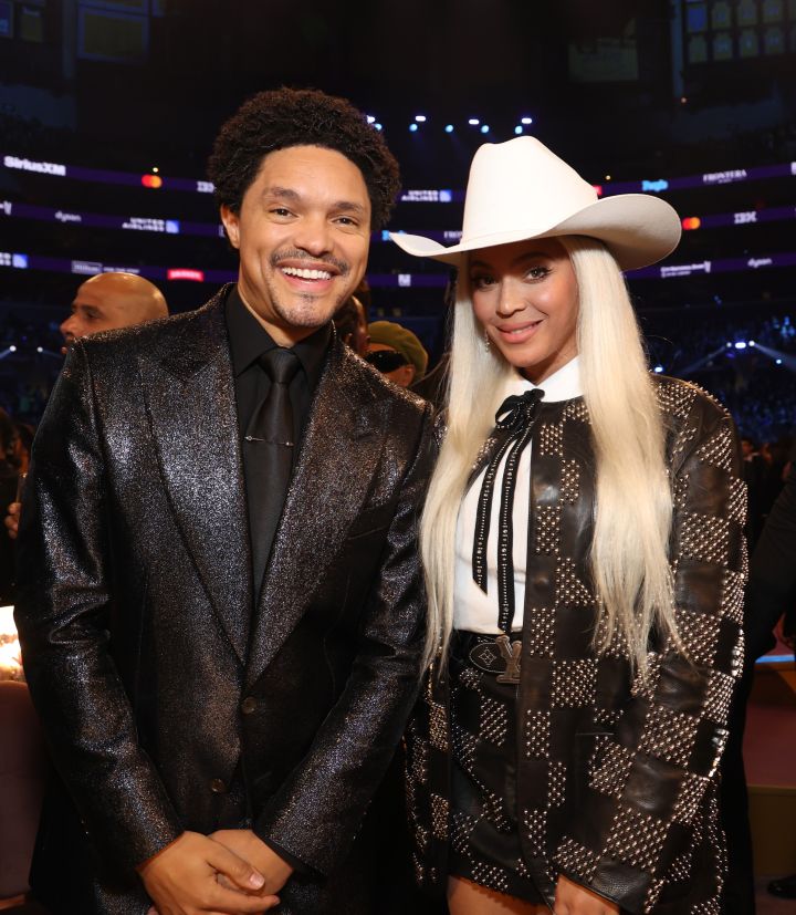 Beyonce and Awards Show Host Trevor Noah