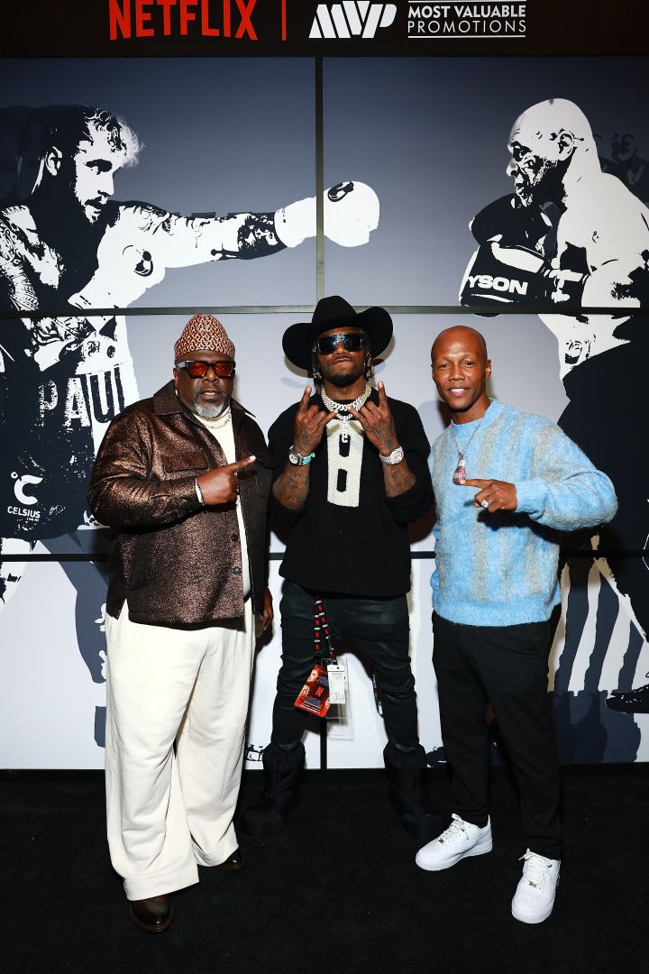 Cedric the Entertainer, Adam "Pac Man" Jones and guest