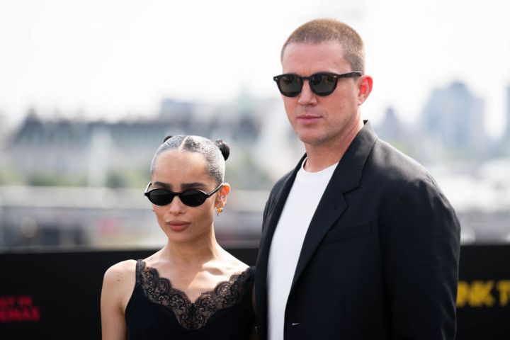Channing Tatum and Zoë Kravitz