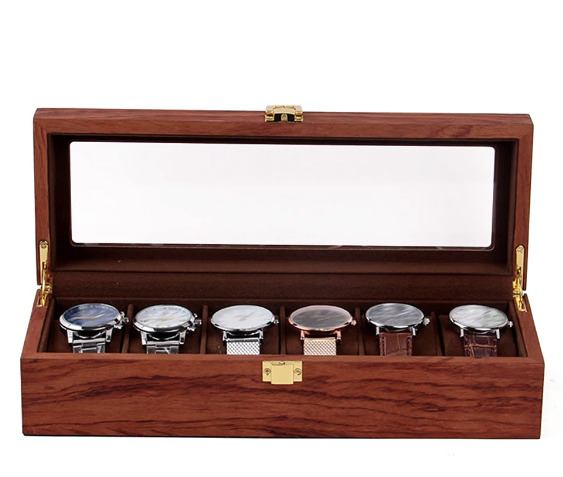 6-Slot Watch Display Box | $25.99