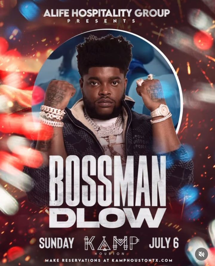 Bossman Dlow at Kamp Houston