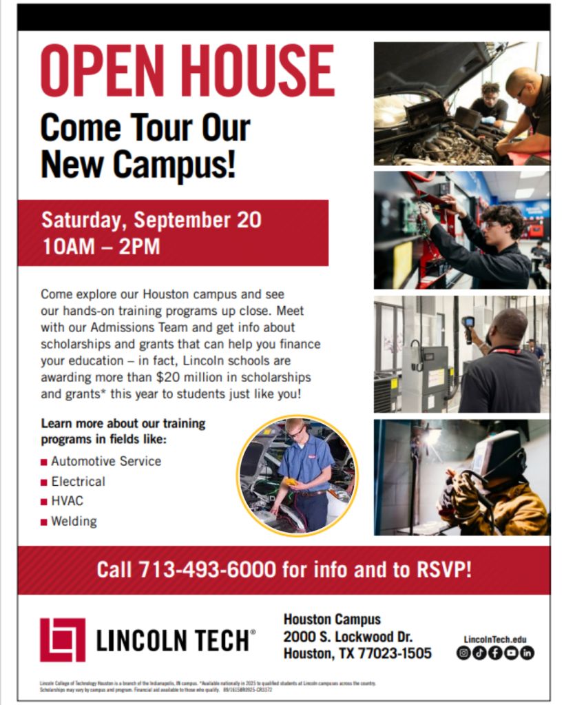 Lincoln Tech Open House (9.20)