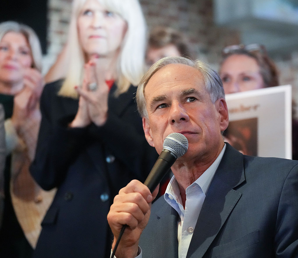 Texas Gov. Greg Abbott makes get out the vote in Cypress.