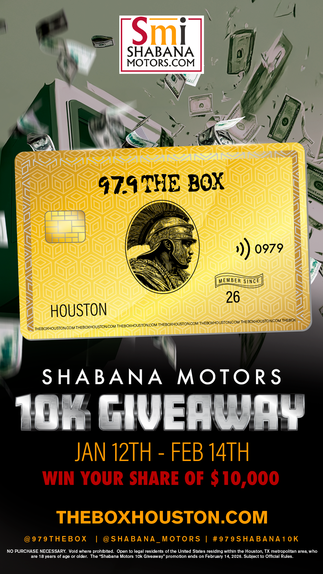 Shabana Giveaway 2026